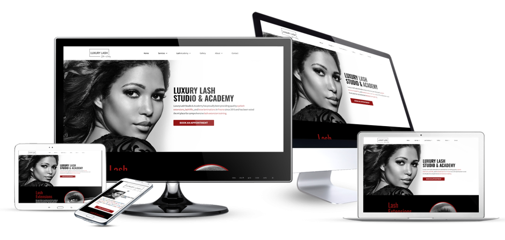 Web Design for Eyelash Salon