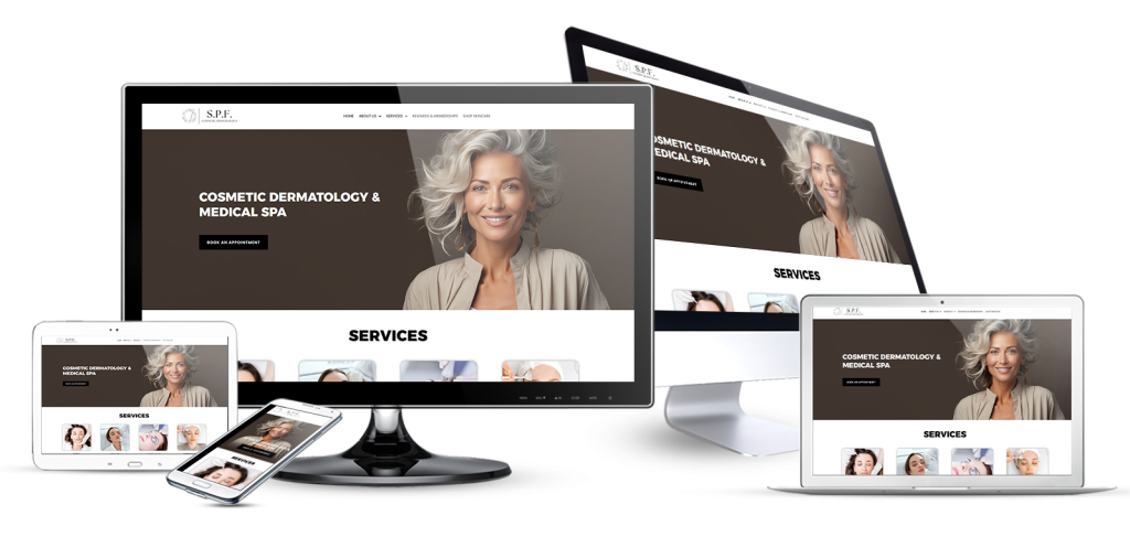 Website Design for Med Spa