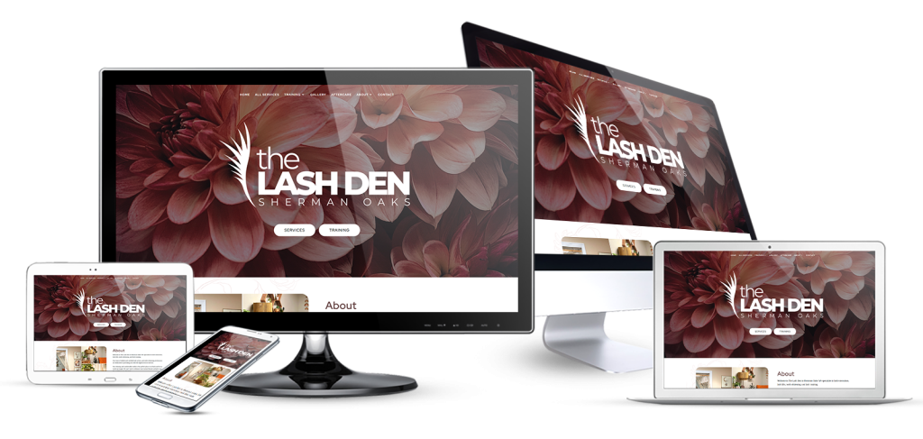 Web Design for Lash Salon & Academy