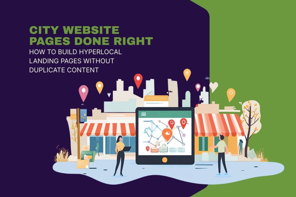 City Website Pages Done Right